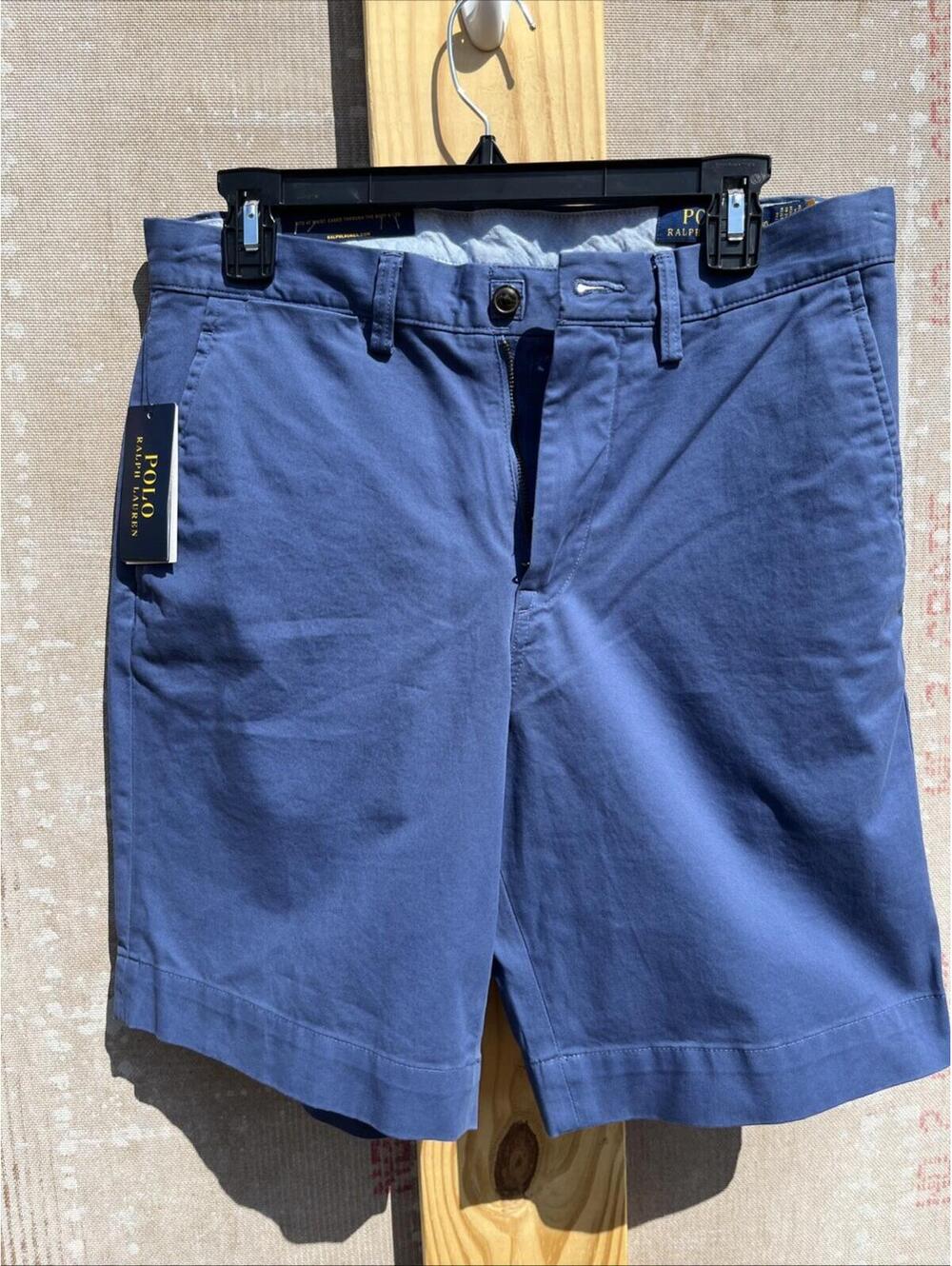 NEW! Polo Ralph Lauren Men's Stretch Classic Fit Men's 9" Shorts Waist 30 $89.50